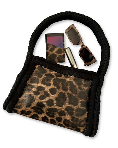 Circe Mini Leopardata Nera