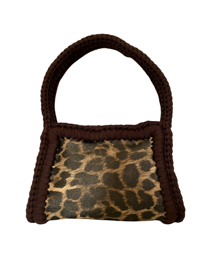 Circe Mini Leopardata Marrone