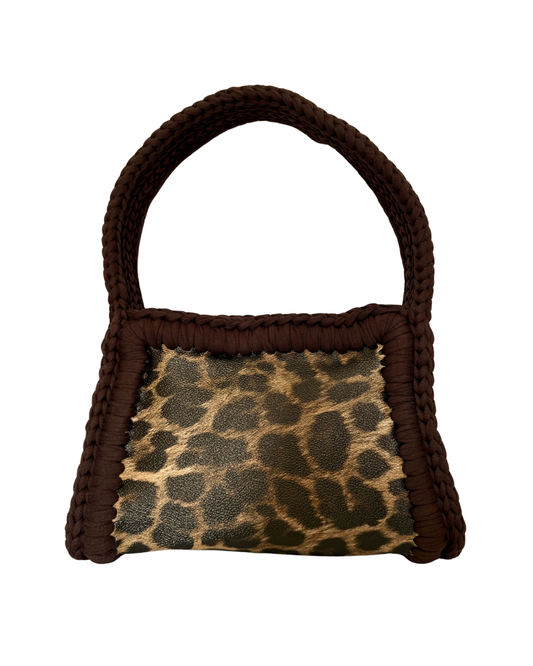Circe Mini Leopardata Marrone