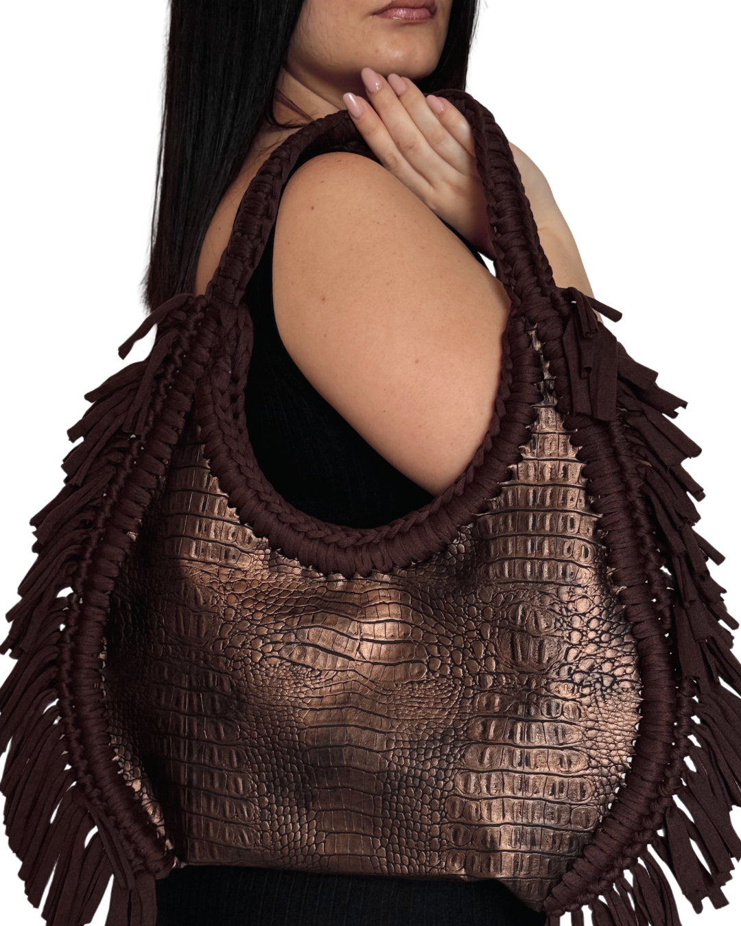 Circe Coccodrillo Marrone